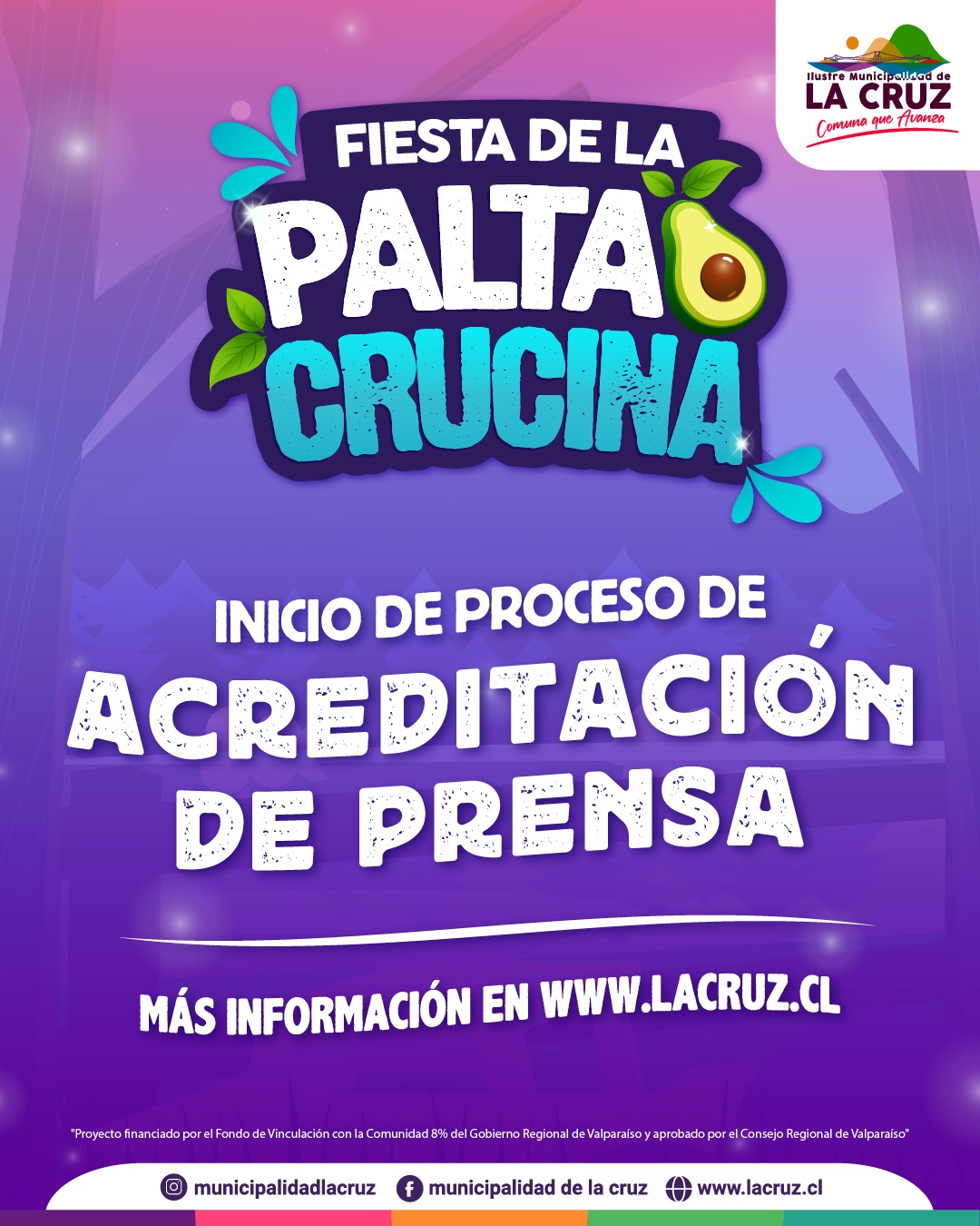 Acreditación prensa Fiesta de la Palta Crucina