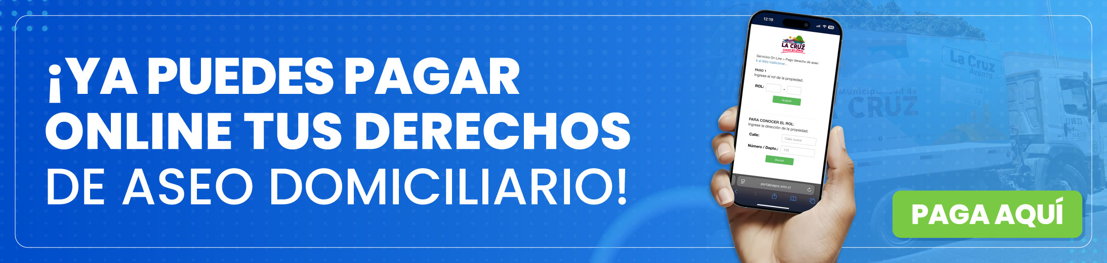 Pago Aseo Domiciliario
